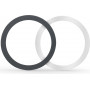 Tech-Protect MagMat MagSafe universālais magnētiskais gredzens, melns un sudraba (2 gab.)