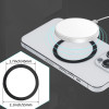 Tech-Protect MagMat MagSafe universālais magnētiskais gredzens, melns un sudraba (2 gab.)