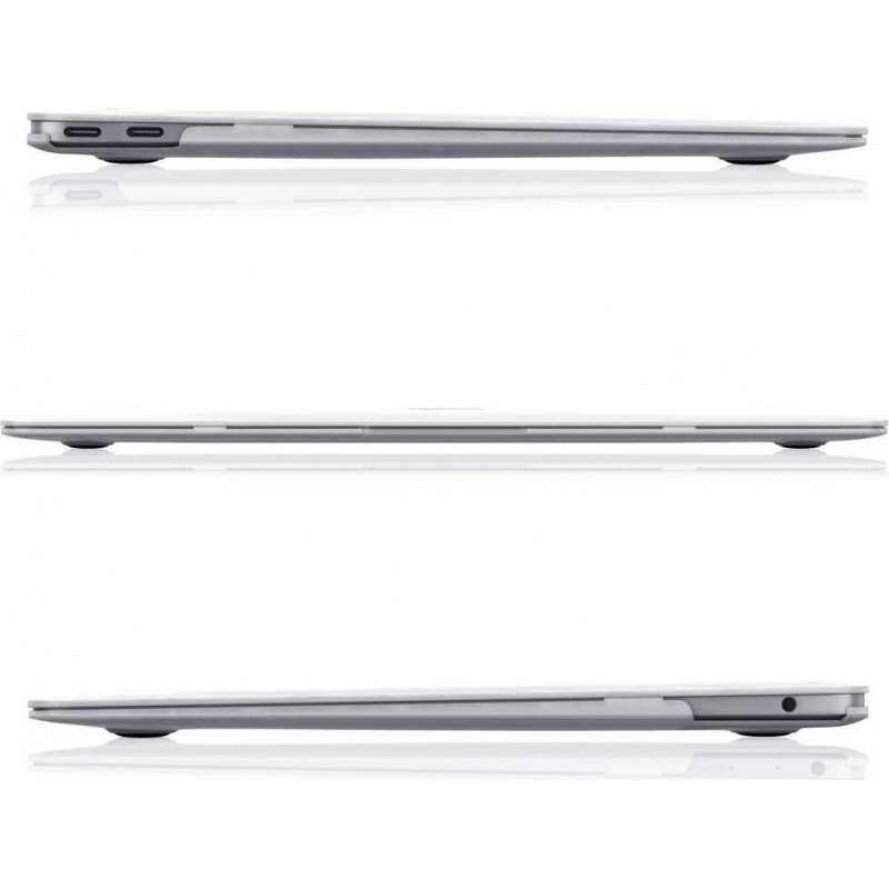Tech-Protect SmartShell Tech-Protect maciņš Apple MacBook Air 13 2022-2024, matēti melns
