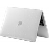 Tech-Protect SmartShell apvalks Apple MacBook Air 13 2022-2024, glitter clear