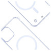 3mk Just20g MagCase viedtālruņa maciņš Apple iPhone 15 Plus, caurspīdīgs
