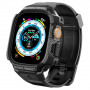 Spigen Rugged Armor Pro siksnas maciņš Apple Watch Ultra 1 / 2 / 3 49 mm, melns