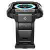 Spigen Rugged Armor Pro siksnas maciņš Apple Watch Ultra 1 / 2 / 3 49 mm, melns