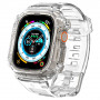 Spigen Rugged Armor Pro siksnas maciņš Apple Watch Ultra 49 mm, Crystal Clear