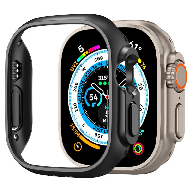 Spigen Thin Fit Apple Watch Ultra 1 / 2 / 3 49 mm, melns