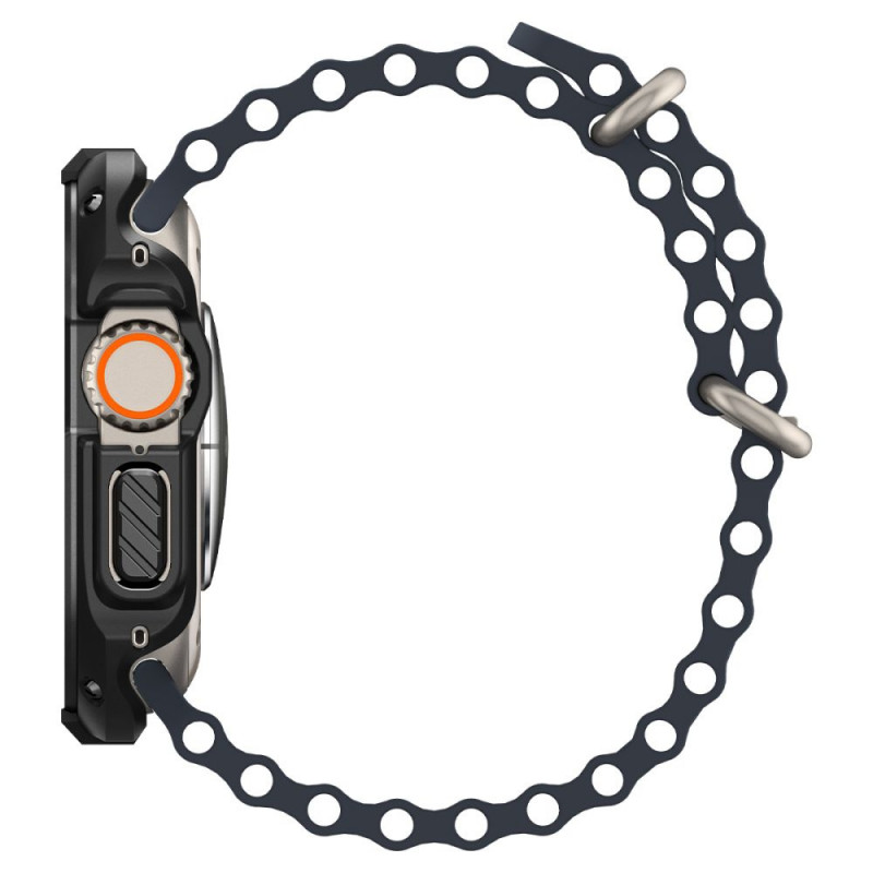 Spigen Tough Armor Apple Watch Ultra 49 mm maciņš, melns