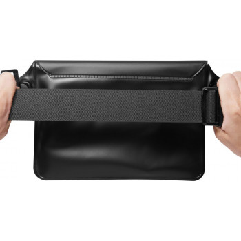 Spigen Aqua Shield A620 universālā ūdensnecaurlaidīgā jostas soma IPX8, melna