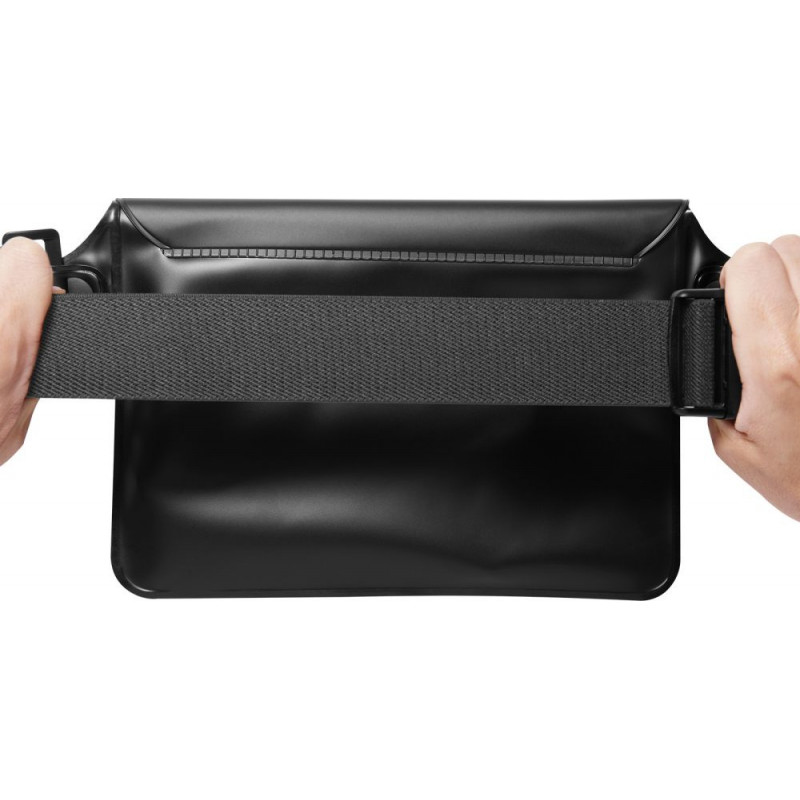 Spigen Aqua Shield A620 universālā ūdensnecaurlaidīgā jostas soma IPX8, melna