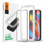 Spigen ALM Glass FC (AlignMaster) rūdītais stikls Apple iPhone 13 / 13 Pro / 14, melns