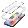 Spigen ALM Glass FC (AlignMaster) rūdītais stikls Apple iPhone 13 / 13 Pro / 14, melns