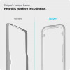 Spigen ALM Glass FC (AlignMaster) rūdītais stikls Apple iPhone 13 / 13 Pro / 14, melns