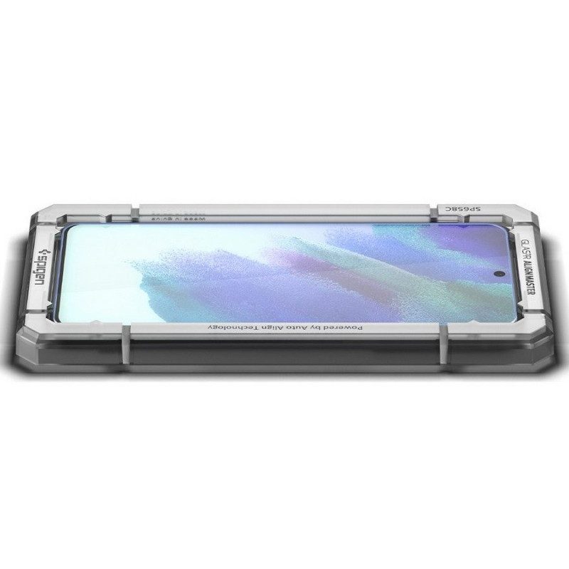 Spigen AlignMaster GLAS.tR rūdītais stikls Samsung Galaxy S21 FE (2 gab.)