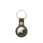 Apple AirTag FineWoven atslēgu piekariņš, Dark Olive