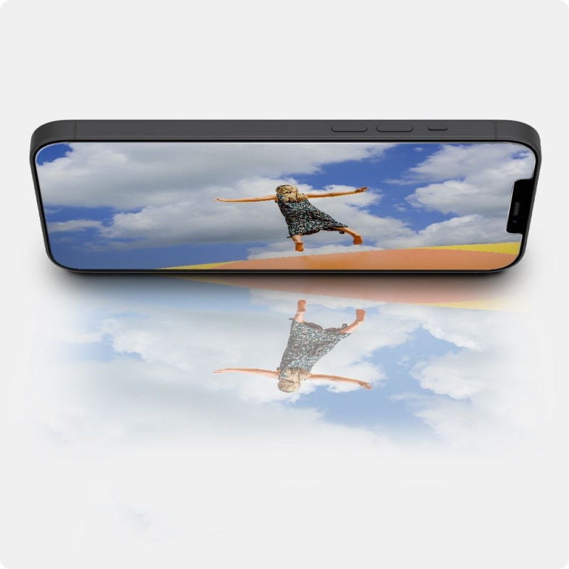 Spigen GLAS.tR EZ Fit rūdītais stikls Apple iPhone 12 / 12 Pro (2 gab.)