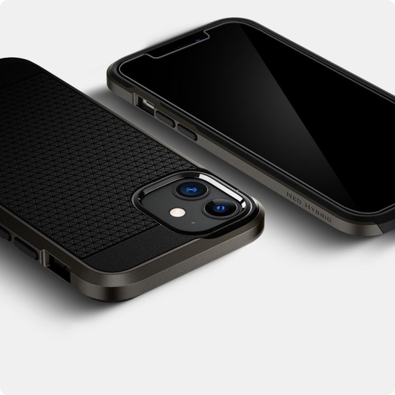 Spigen GLAS.tR EZ Fit rūdītais stikls Apple iPhone 12 / 12 Pro (2 gab.)