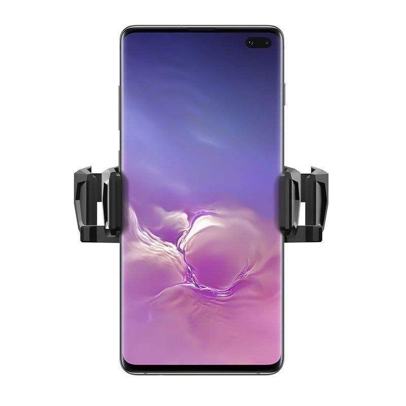 Spigen Click.r 000CP26265 tālruņa turētājs automašīnas gaisa vadam, melns