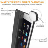 Tech-Protect Smartcase THP770BLK apvalks Apple iPad 9.7 (2017/2018, 5./6. paaudze), melns