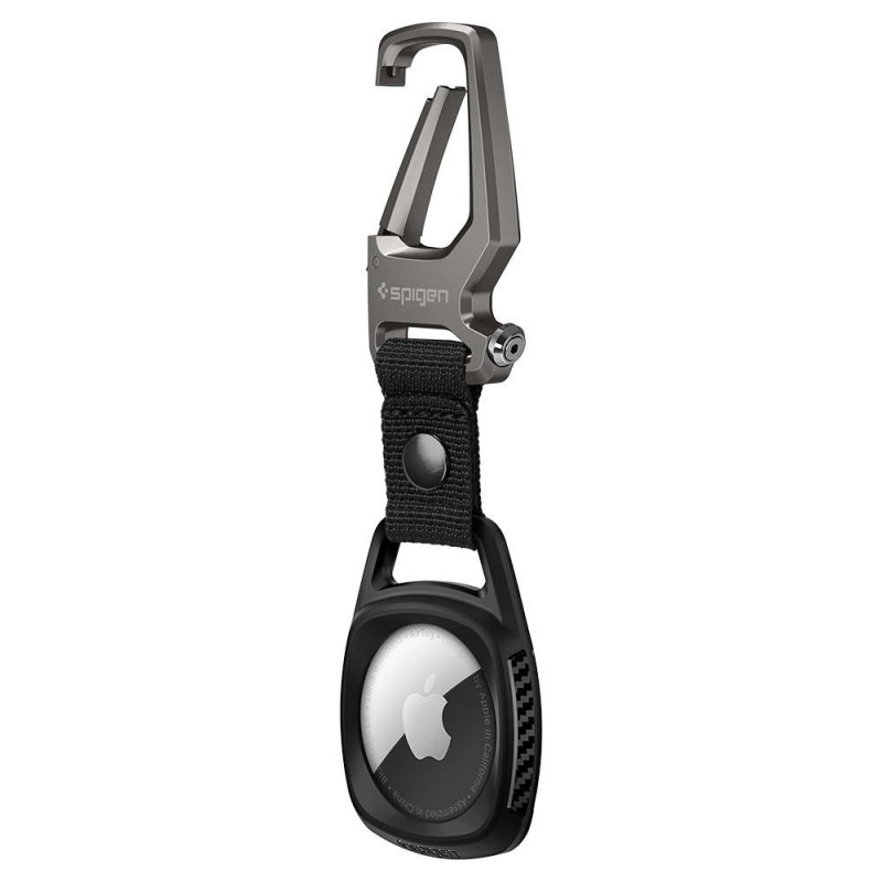 Spigen Rugged Armor korpuss Apple AirTag, matēti melns