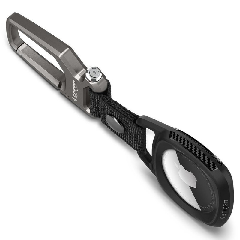 Spigen Rugged Armor korpuss Apple AirTag, matēti melns