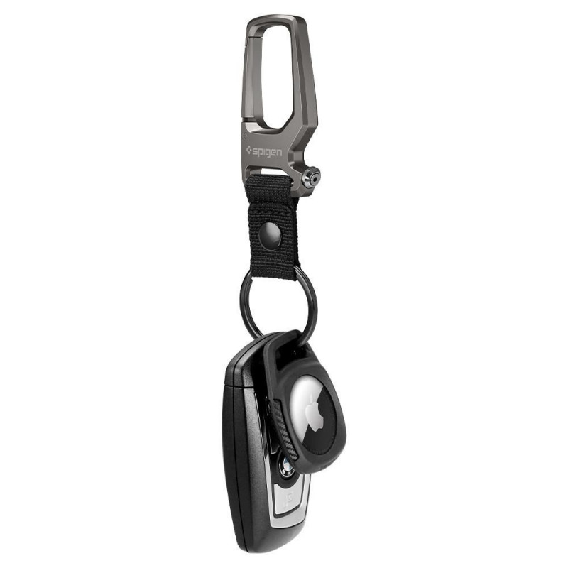Spigen Rugged Armor korpuss Apple AirTag, matēti melns