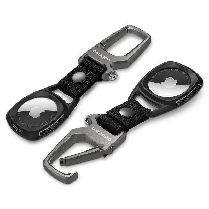 Spigen Rugged Armor korpuss Apple AirTag, matēti melns