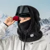 Qunature Arctic Velvet slēpošanas balaklava, izmērs M, melna