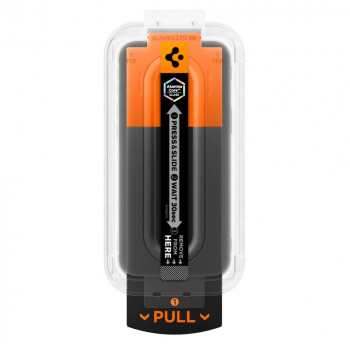Spigen Glas.tR EZ Fit HD AGL10097 ekrāna aizsargplēve Apple iPhone 17 Pro, caurspīdīga