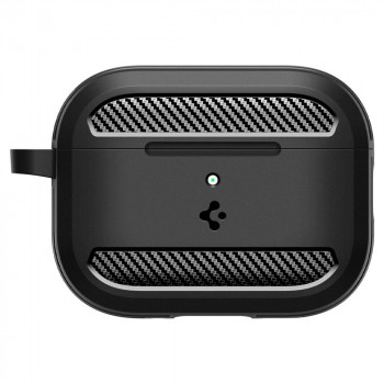 Spigen Rugged Armor ACS09822 apvalks Apple AirPods Pro 3, matēti melns