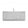Bakker Elkhuizen UltraBoard 960 Compact Standard tastatūra BNEU960SCCH, vadu, Šveices izkārtojums QWERTZ