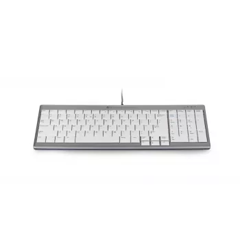 Bakker Elkhuizen UltraBoard 960 Compact Standard tastatūra BNEU960SCCH, vadu, Šveices izkārtojums QWERTZ