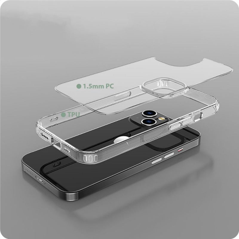Tech-Protect Flexair Hybrid THP2312 apvalks Apple iPhone 15, Clear