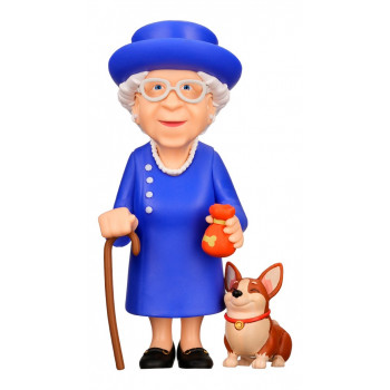Minix Queen Elizabeth - Queen Elizabeth II With Corgi kolekcionējama figūra