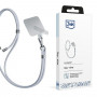 3MK EasyClip telefona siksnīņa, Grey / Silver