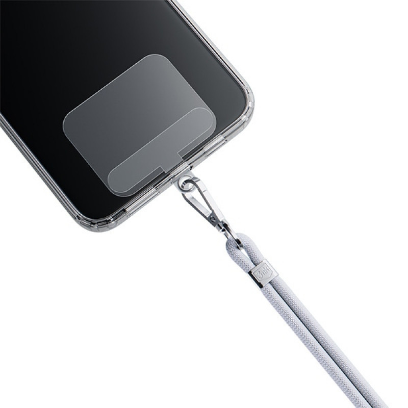 3MK EasyClip telefona siksnīņa, Grey / Silver