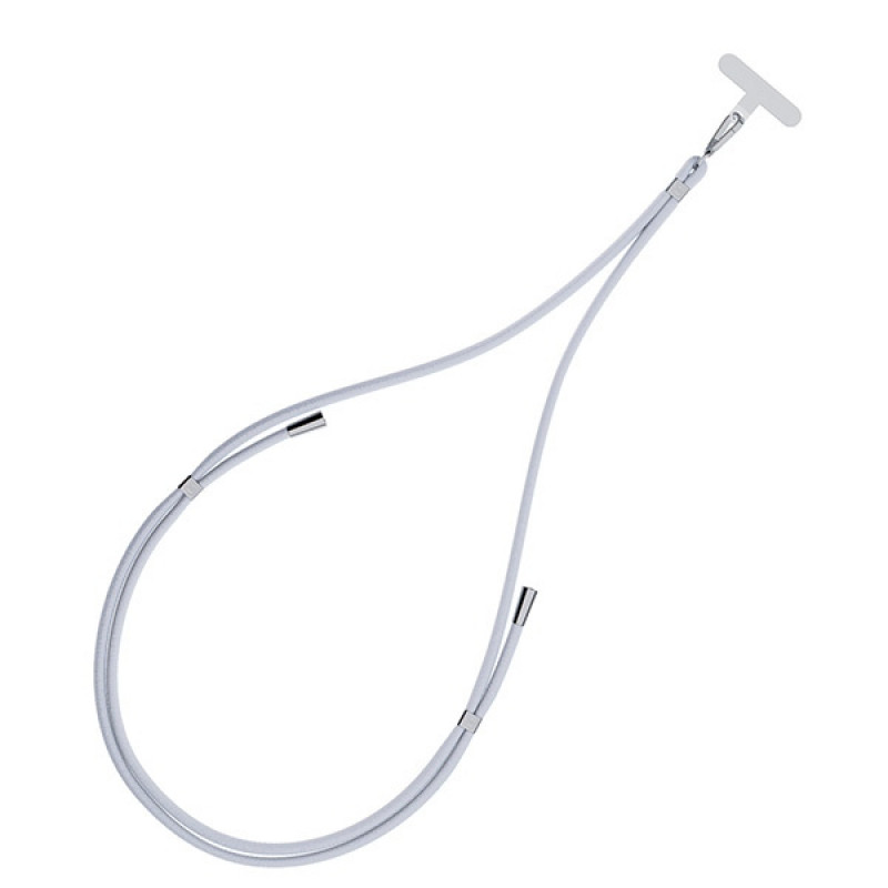 3MK EasyClip telefona siksnīņa, Grey / Silver