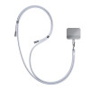 3MK EasyClip telefona siksnīņa, Grey / Silver