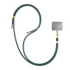 3MK EasyClip telefona aukla, Dark Green / Gold