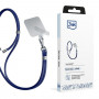 3MK EasyClip telefona aukla, Dark Blue / Silver