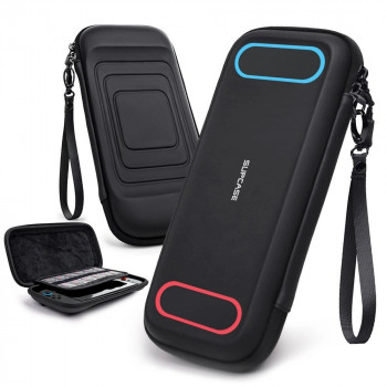 Supcase Carrying Mini pārnēsāšanas maciņš Nintendo Switch 2, melns