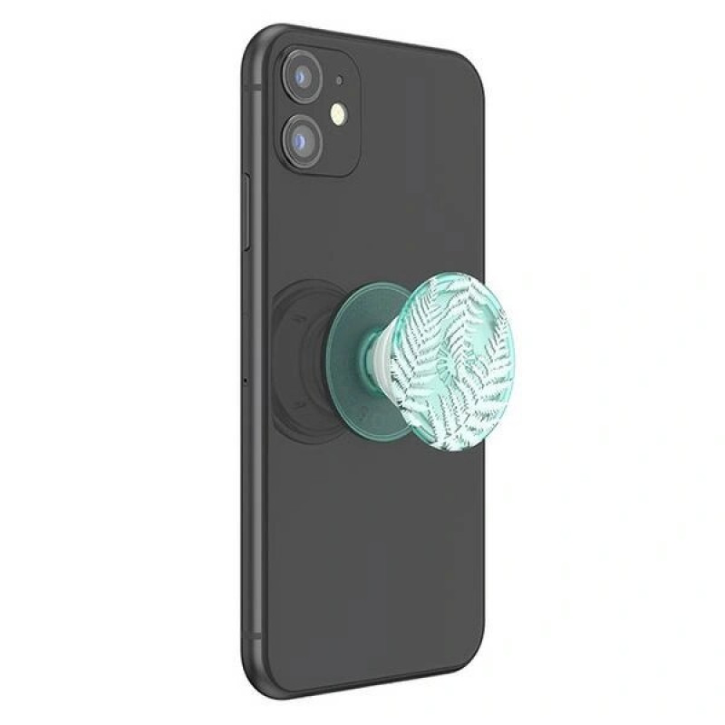 PopSockets PopGrip PlantCore Fern tālruņa satvērējs un statīvs