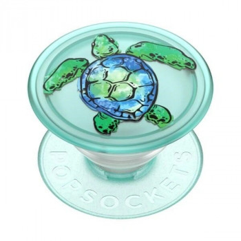 PopSockets PopGrip PlantCore Tortuga tālruņa satvērējs un statīvs