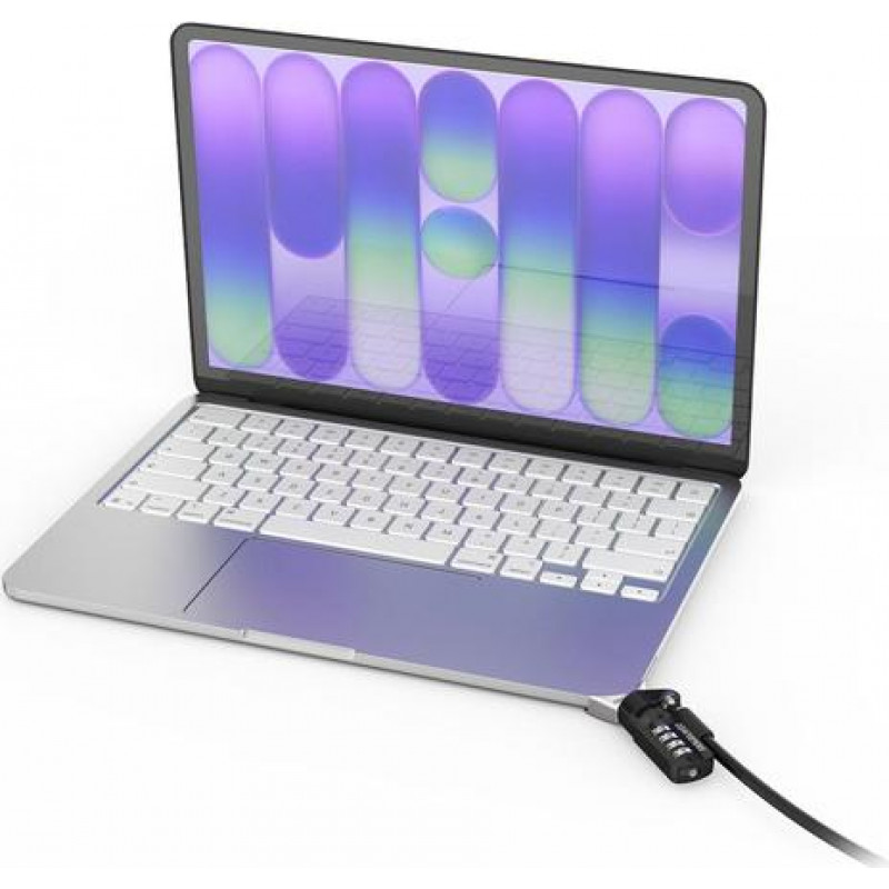 Compulocks Ledge Adapter for MacBook Neo MBALDGN01CL ar kombinēto kabeļslēdzeni (Corner Lock)