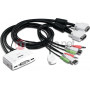 TRENDnet TK-214i KVM/audio komutators, 2 x KVM/audio