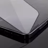 Wozinsky Super Tough Full Glue rūdītais stikls ar Case Friendly rāmi iPhone 14 Plus / 13 Pro Max, melns