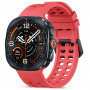 Tech-Protect Silicone Air siksniņa Samsung Galaxy Watch Ultra 1 / 2 (2024-2026) 47 mm, Crimson Red