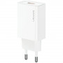 USAMS CC326 T69 USB-A sienas lādētājs, 10.5 W, 2.1 A, balts