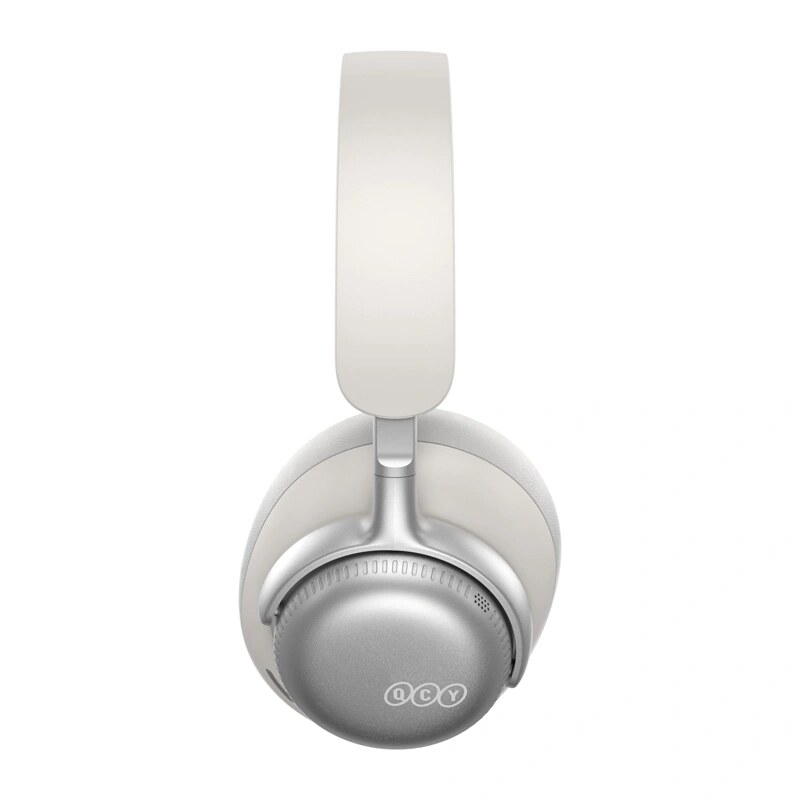 QCY H6 Ultra bezvadu austiņas ar adaptīvo ANC, Bluetooth 6.0, baltas