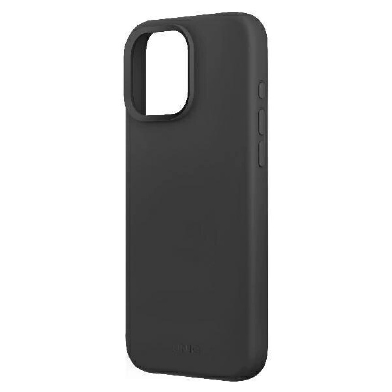 UNIQ Lino Hue vāciņš Apple iPhone 16 Pro, Magclick Charging, charcoal grey