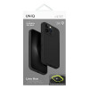 UNIQ Lino Hue vāciņš Apple iPhone 16 Pro, Magclick Charging, charcoal grey