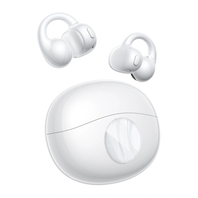 QCY Crossky C50i bezvadu atvērtā tipa austiņas, Bluetooth 6.0, baltas